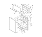 Whirlpool 5VET2WPKLQ06 door parts diagram