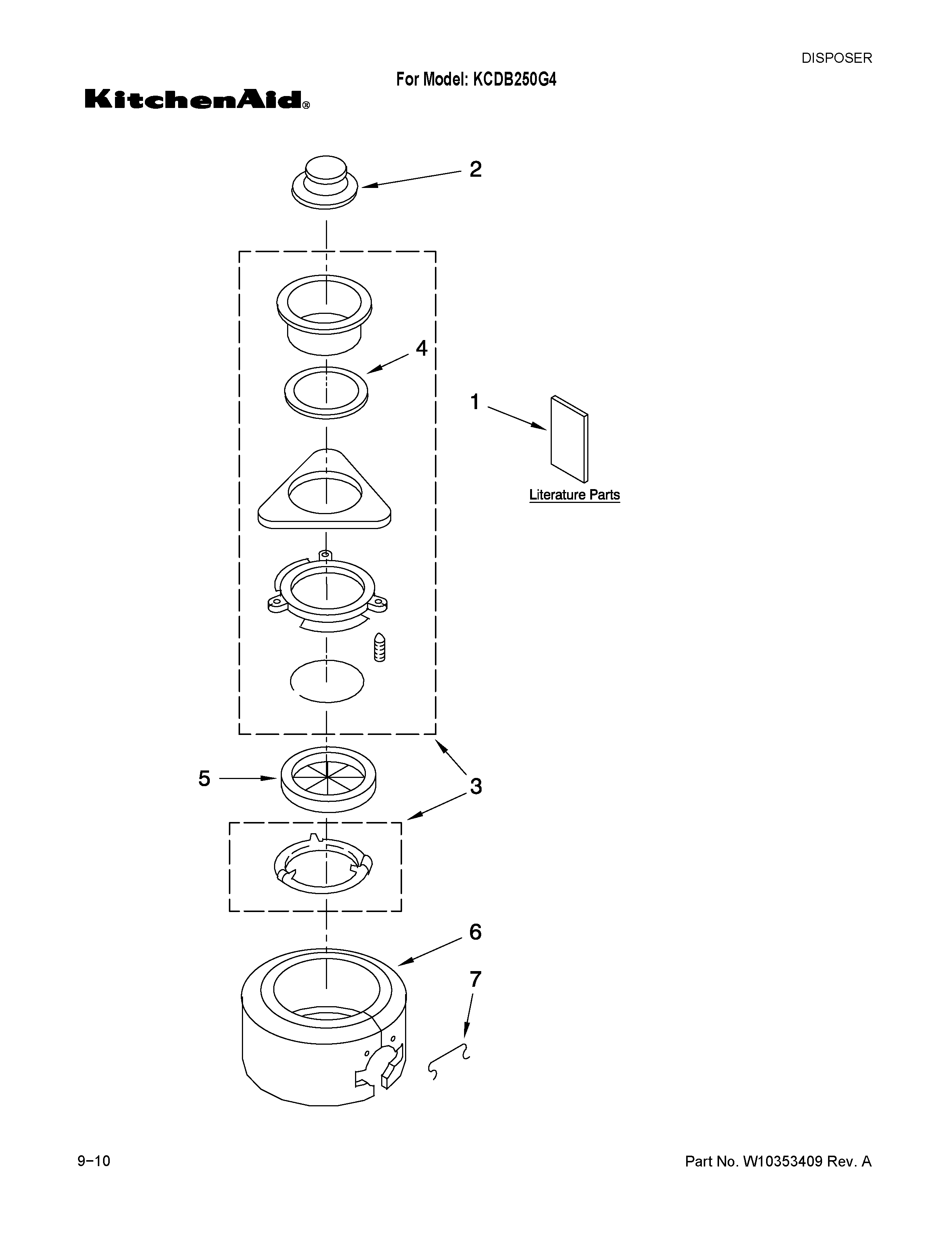 Upper housing and flange parts