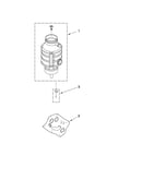 Lower housing and motor parts