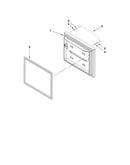 Freezer door parts