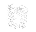 KitchenAid KBLS22KWMS5 freezer liner parts diagram