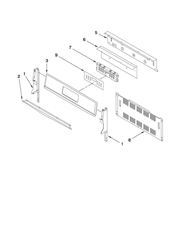 Control panel parts