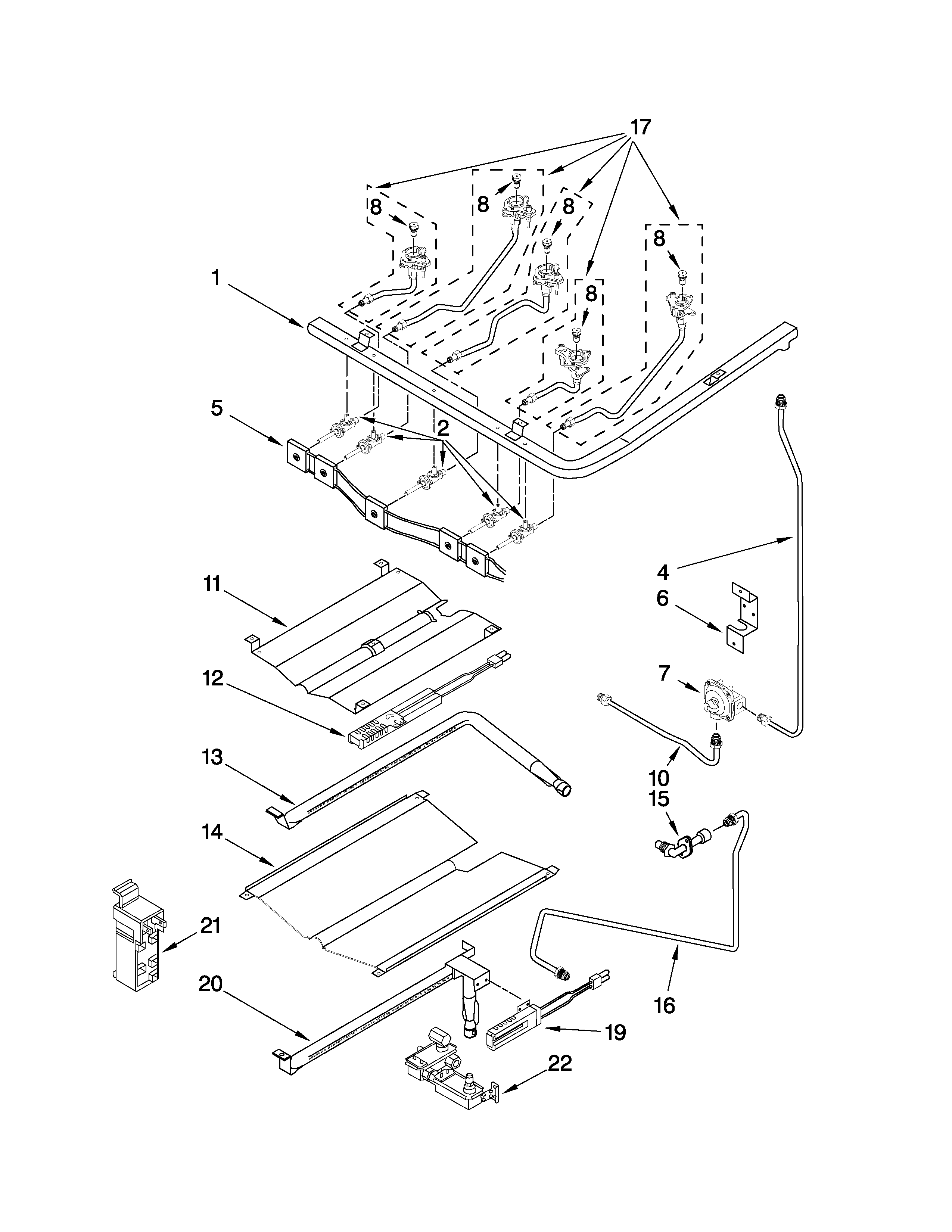 MANIFOLD PARTS