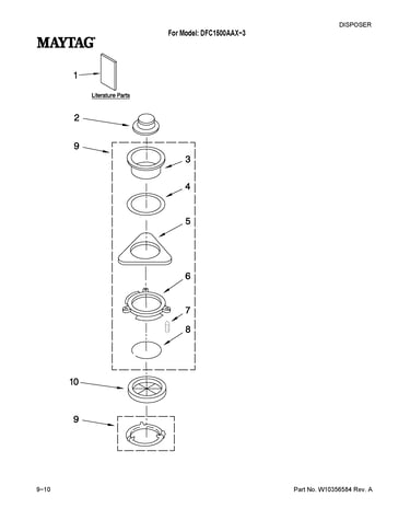 Upper housing and flange parts