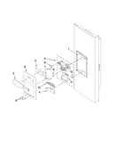 Dispenser front parts