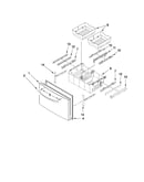 Freezer door parts