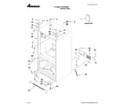 Amana AFI2538AES7 cabinet parts diagram