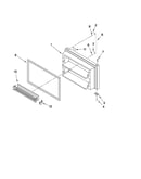 Freezer door parts