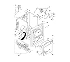 Whirlpool WGD4750XQ0 cabinet parts diagram