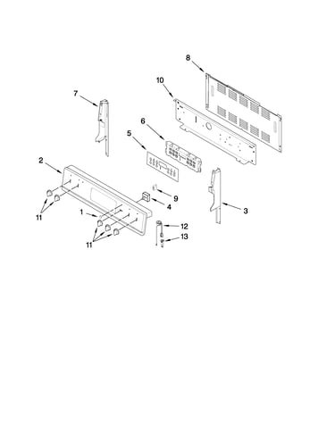 Control panel parts