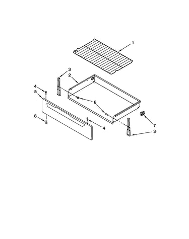 Drawer & broiler parts