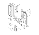 Maytag MFT2771WEM3 refrigerator door parts diagram