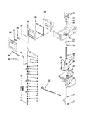 Motor and ice container parts