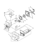 Motor and ice container parts