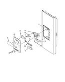 Dispenser front parts