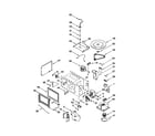 Whirlpool RMC275PVT00 cabinet and stirrer parts diagram