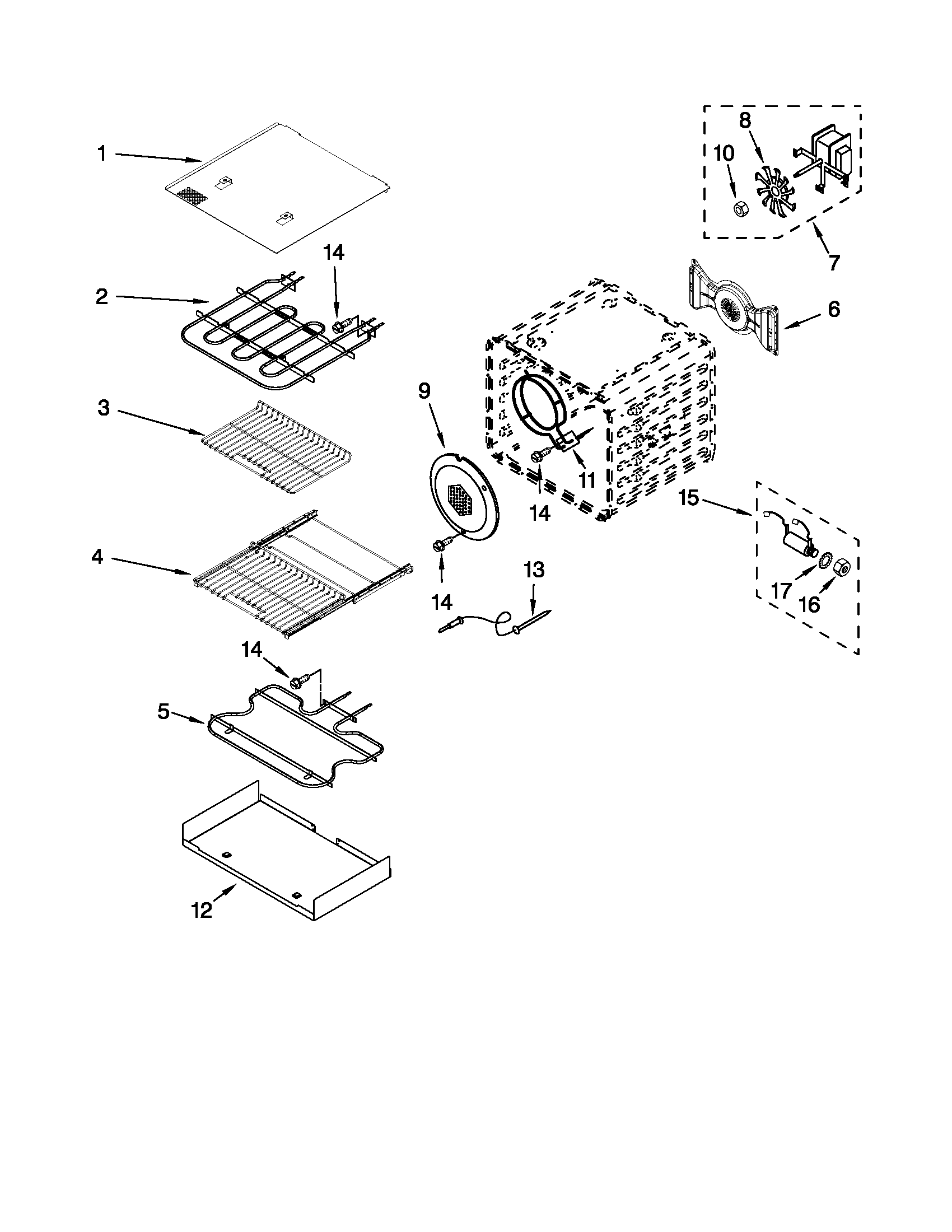 INTERNAL OVEN PARTS