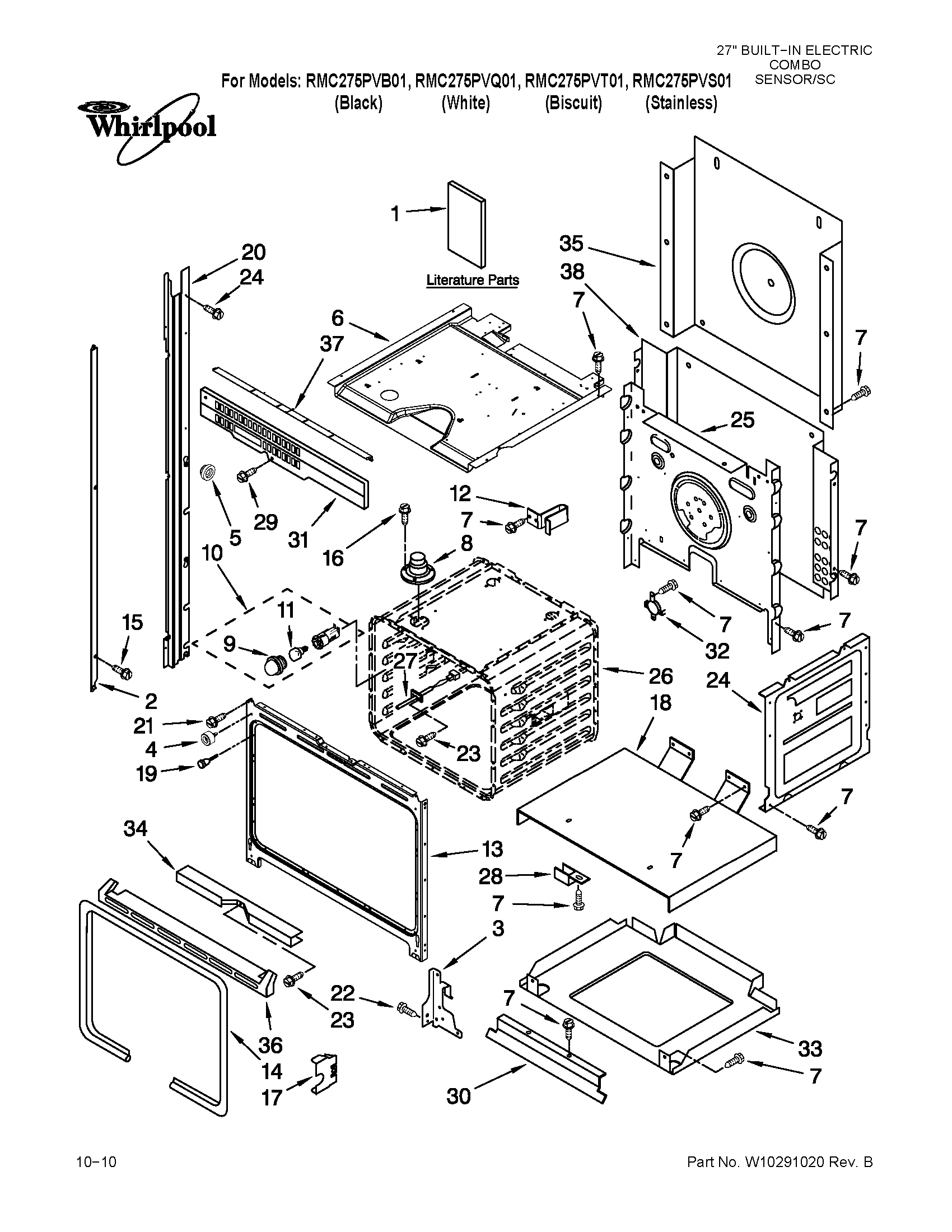 OVEN PARTS