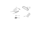 Whirlpool RMC275PVQ01 latch parts diagram