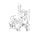 Whirlpool RMC275PVQ01 cabinet and stirrer parts diagram