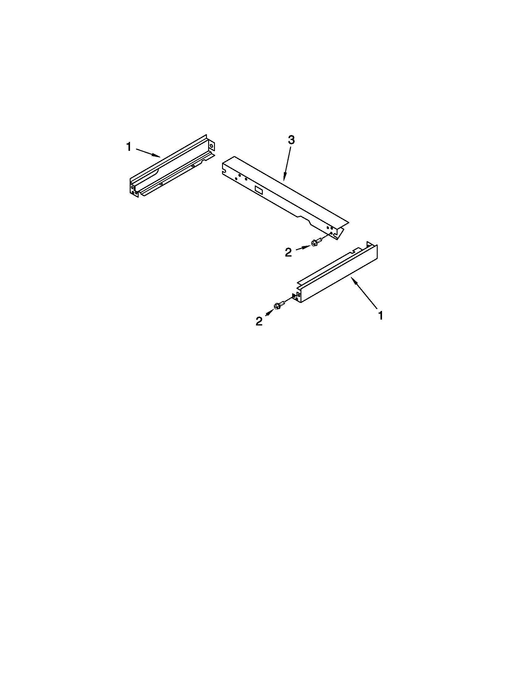 Microwave compartment parts