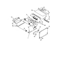 Whirlpool RMC275PVB01 top venting parts diagram