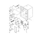 KitchenAid KFIS25XVBL2 refrigerator liner parts diagram