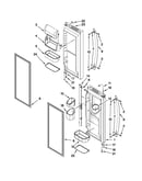 Refrigerator door parts