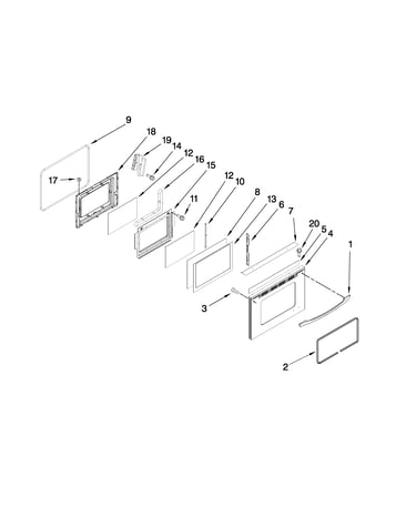 Lower door parts