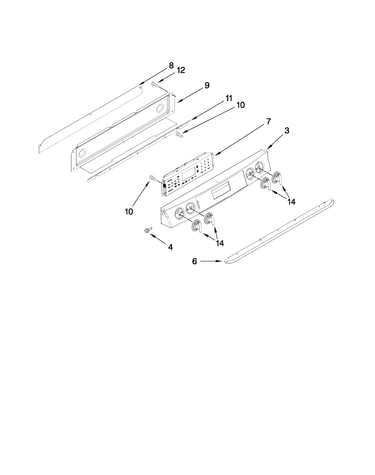 Control panel parts