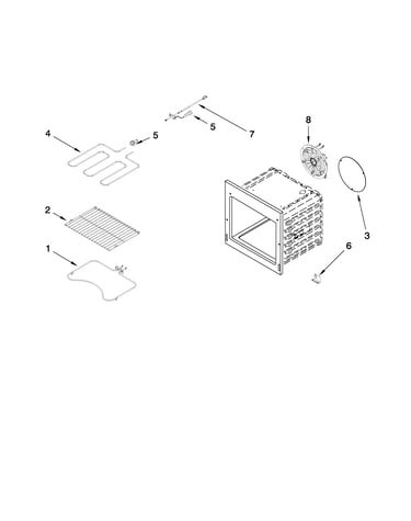 Internal oven parts