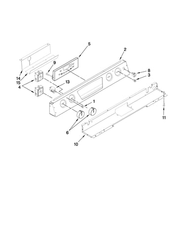 Control panel parts