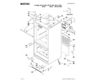 Maytag MFT2771XEW1 cabinet parts diagram