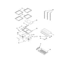 Maytag MFT2771XEM1 shelf parts diagram