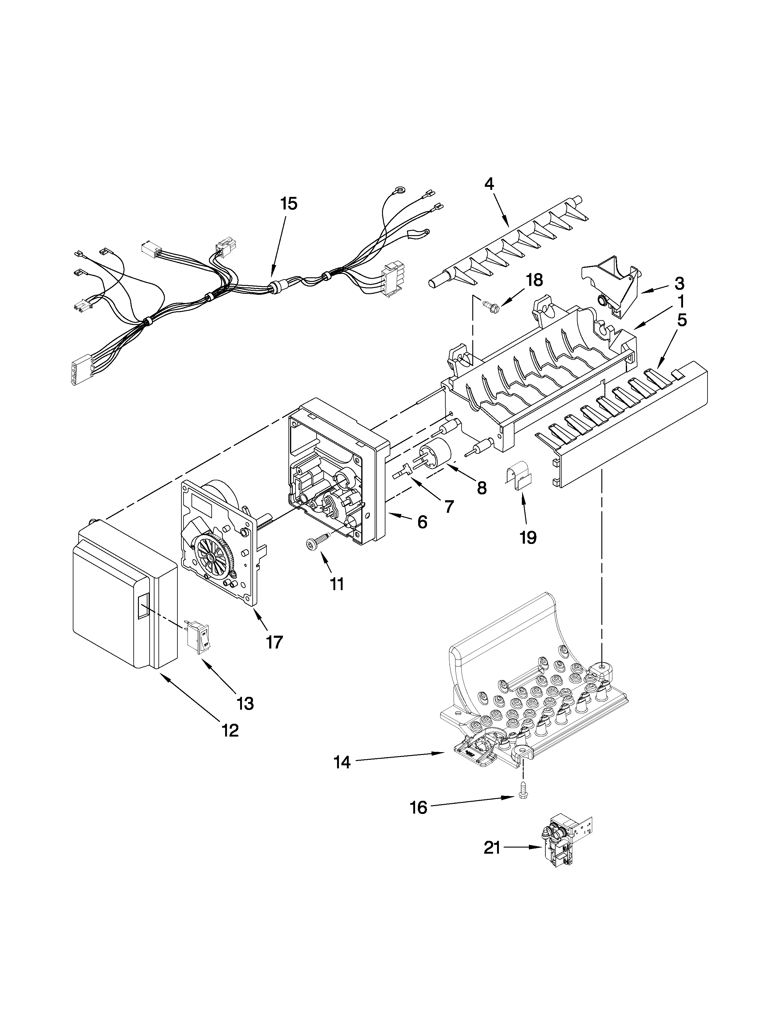 Icemaker parts