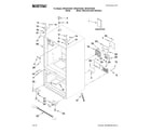 Maytag MFI2670XEW1 cabinet parts diagram