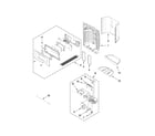 Maytag MFI2670XEB1 dispenser front parts diagram