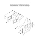 Lower door parts