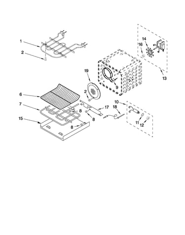 Internal oven parts