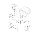 KitchenAid KFIS20XVBL3 freezer liner parts diagram