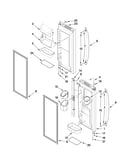 Refrigerator door parts
