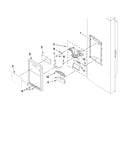 Dispenser front parts