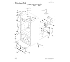 KitchenAid KFIS25XVBL3 cabinet parts diagram