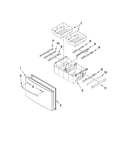 Freezer door parts