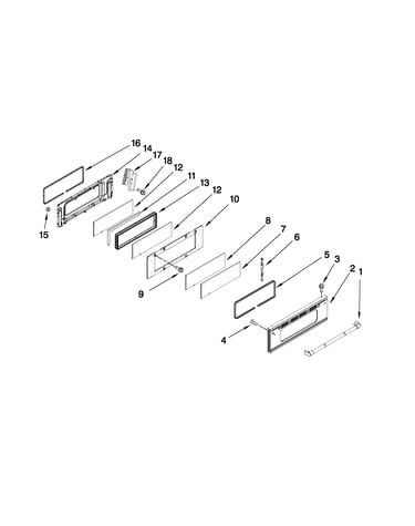 Upper door parts