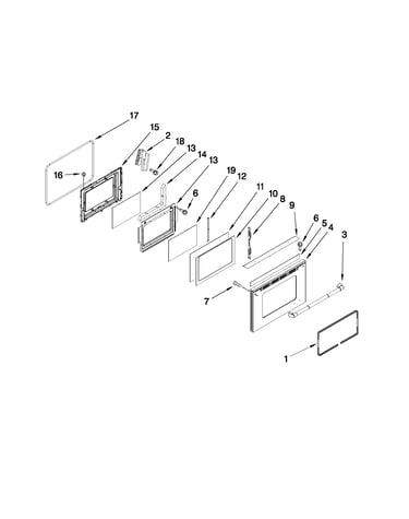 Lower door parts