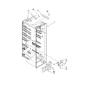 Maytag MSD2574VEW10 refrigerator liner parts diagram