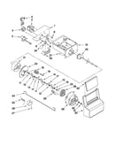 Motor and ice container parts