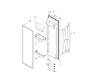 Maytag MSD2574VEM10 refrigerator door parts diagram