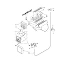Maytag MSD2574VEB10 icemaker parts diagram